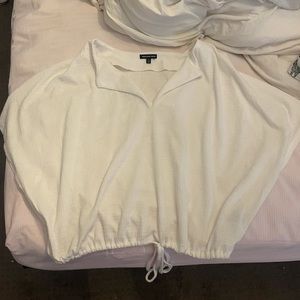 White going out top